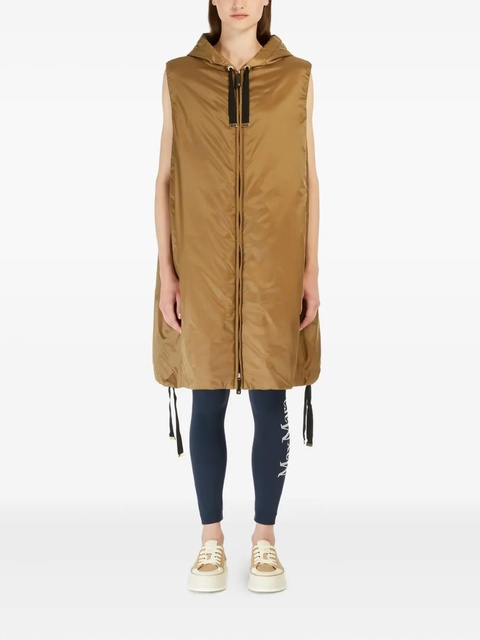 Max Mara sleeveless puffer jacket - Brown - zdjęcie produktu nr 1