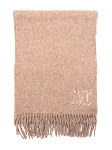 Max Mara fringed cashmere stole - Neutrals - zdjęcie produktu nr 1