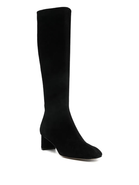 Aeyde 45mm suede boots - Black - zdjęcie produktu nr 1