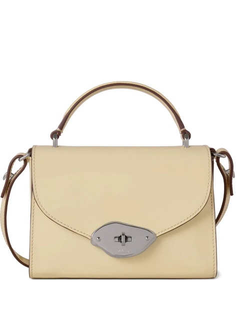 Mulberry small Lana patent-leather tote bag - Neutrals - zdjęcie produktu nr 1