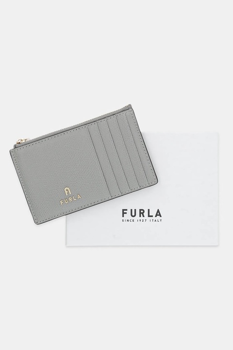 Furla portfel skórzany damski kolor szary WP00310.ARE000.3291S - zdjęcie produktu nr 1