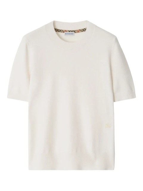 Burberry EKD knitted T-shirt - White - zdjęcie produktu nr 1