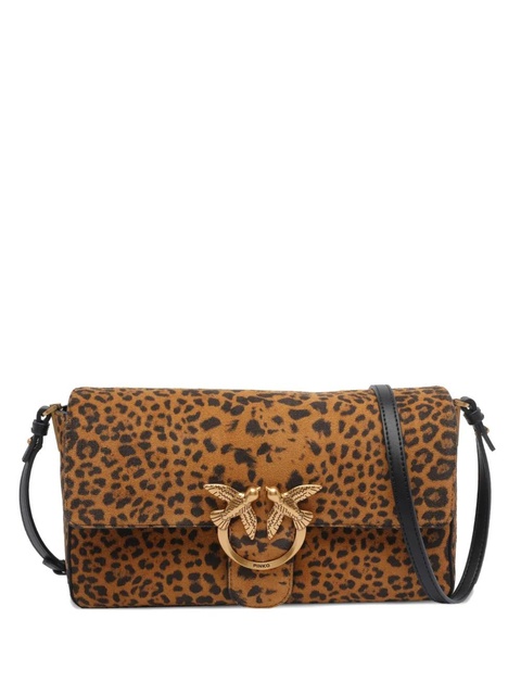 PINKO leopard-print tote bag - Brown - zdjęcie produktu nr 1