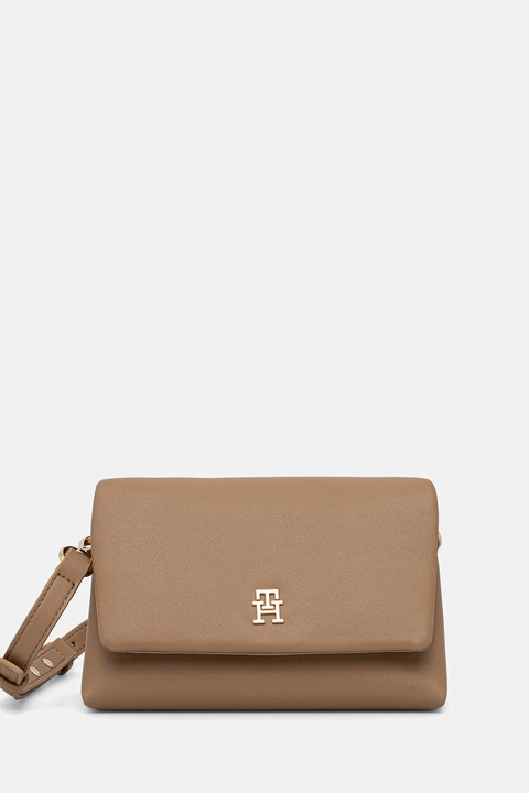 Tommy Hilfiger torebka kolor beżowy AW0AW17698 - zdjęcie produktu nr 1