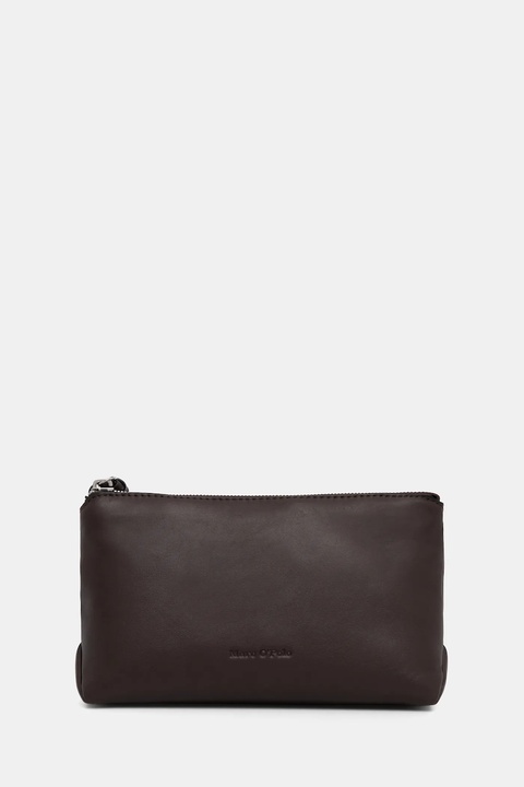 Marc O'Polo kosmetyczka skórzana kolor brązowy 5000008507 - zdjęcie produktu nr 2