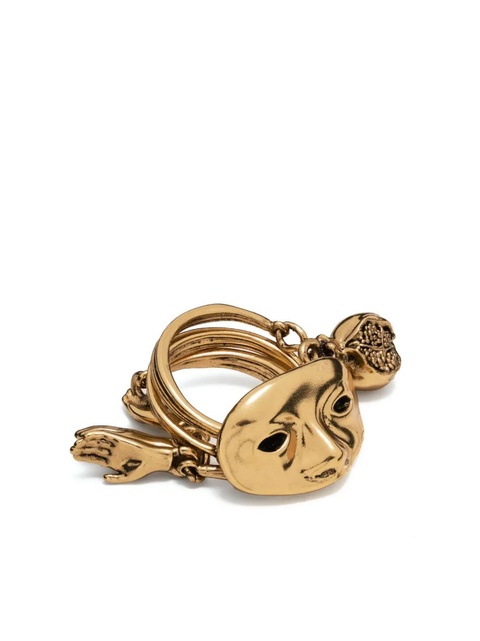 LEMAIRE charm-detail set of rings - Gold - zdjęcie produktu nr 1