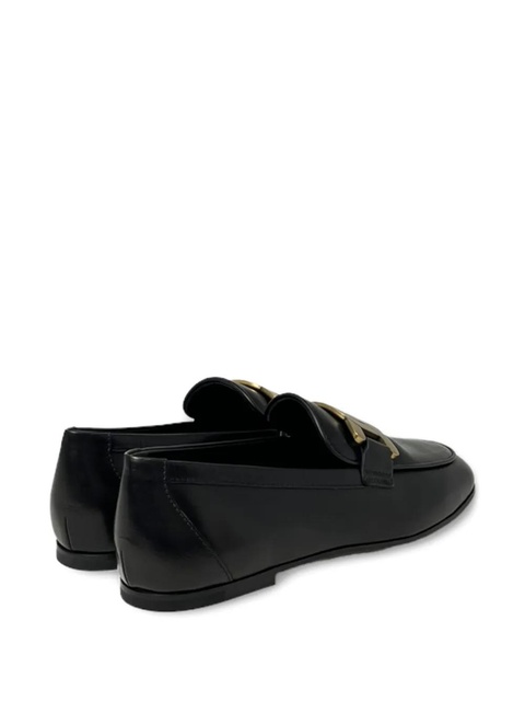 Tod's plaque-detail loafers - Black - zdjęcie produktu nr 2