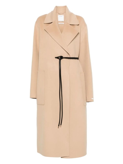 Sportmax belted coat - Brown - zdjęcie produktu nr 1