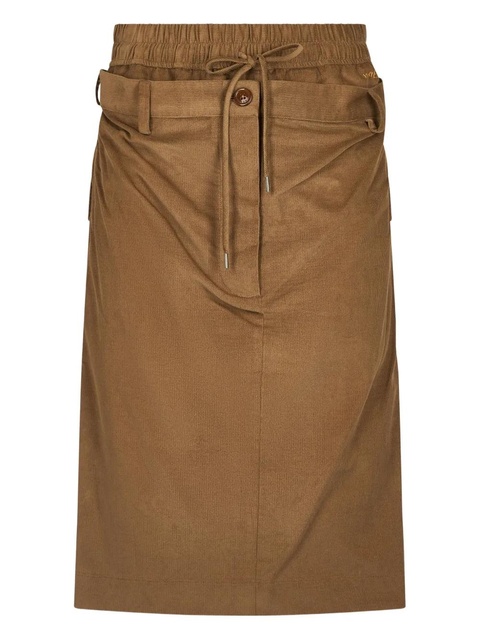 Vivienne Westwood belted corduroy skirt - Brown - zdjęcie produktu nr 1