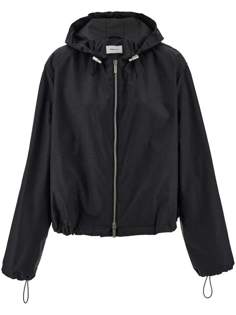 Ferragamo Monogram wind jacket - Black - zdjęcie produktu nr 1