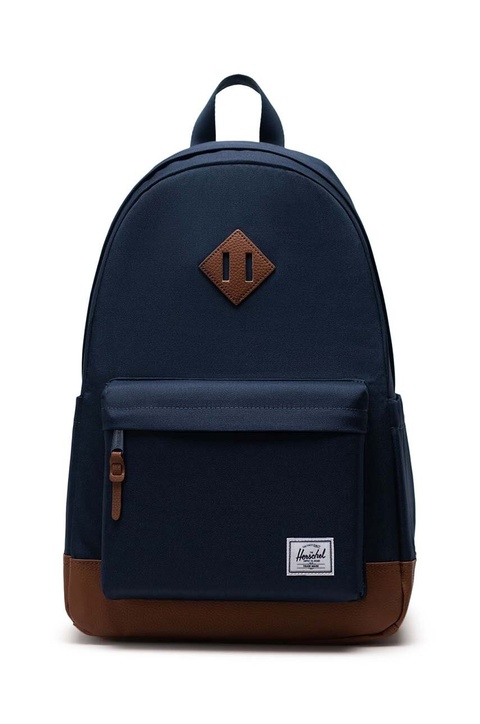 Herschel plecak 11383-03548-OS Heritage Backpack kolor granatowy duży gładki - zdjęcie produktu nr 1