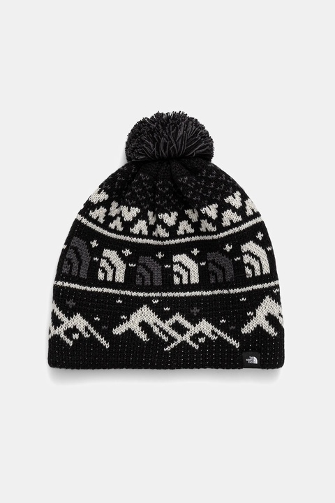The North Face czapka Cabin Ski Tuke kolor czarny NF0A8CH0HNF1 - zdjęcie produktu nr 1