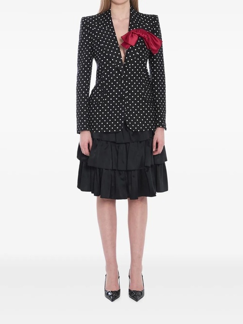 Valentino Garavani Supergran Plusdepois-print jacket - Black - zdjęcie produktu nr 1