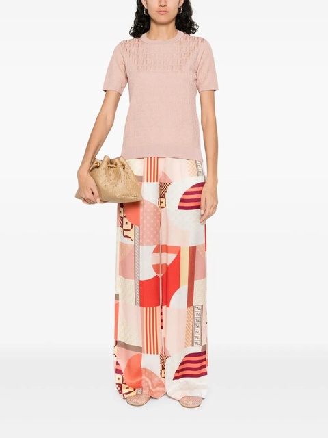 FENDI printed trousers - Pink - zdjęcie produktu nr 2