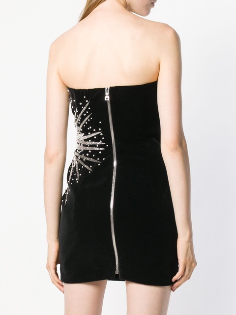 Balmain sun sequin mini dress - Black - zdjęcie produktu nr 2
