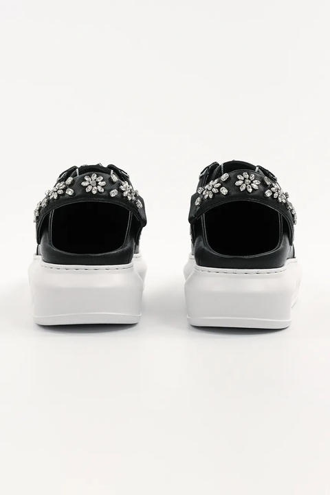 Karl Lagerfeld sneakersy skórzane KAPRI damskie kolor czarny KL62513A - zdjęcie produktu nr 2