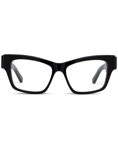 Balenciaga Eyewear logo-print glasses - Black - zdjęcie produktu nr 1
