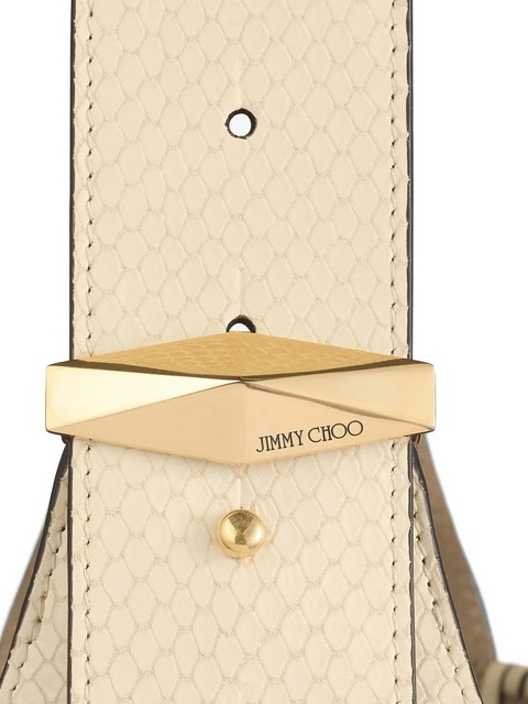 Jimmy Choo medium Diamond Hobo leather shoulder bag - Neutrals - zdjęcie produktu nr 1