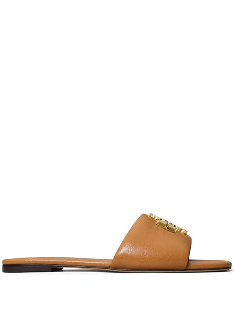 Tory Burch Eleanor slides - Brown - zdjęcie produktu nr 1
