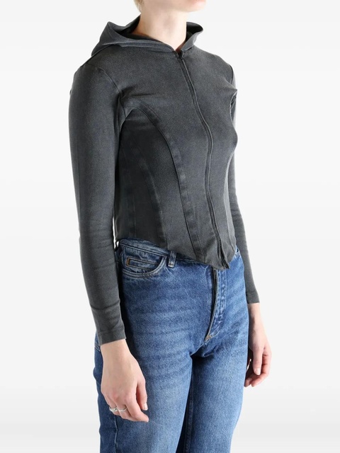 Balenciaga zip top hoodie - Grey - zdjęcie produktu nr 2