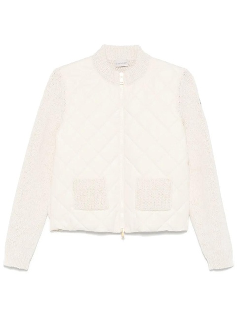 Moncler quilted jacket - Neutrals - zdjęcie produktu nr 1
