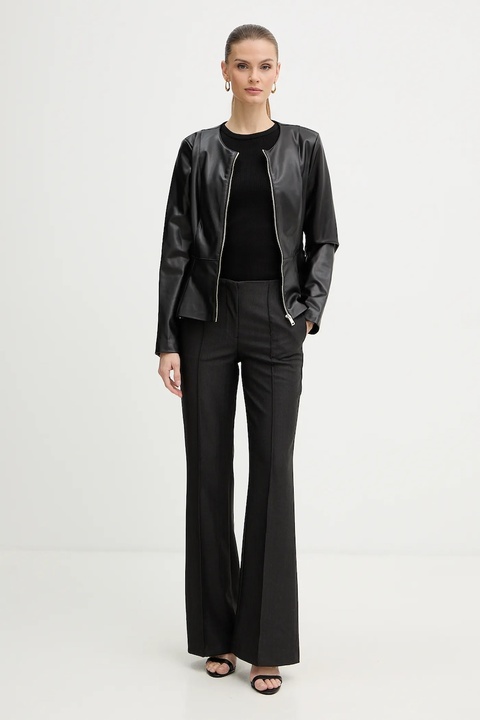 Guess marynarka WILLOW kolor czarny jednorzędowa gładka W5BL59 K8S30 - zdjęcie produktu nr 2