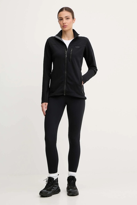 Haglöfs bluza sportowa Rosson damska kolor czarny gładka 607606 - zdjęcie produktu nr 1