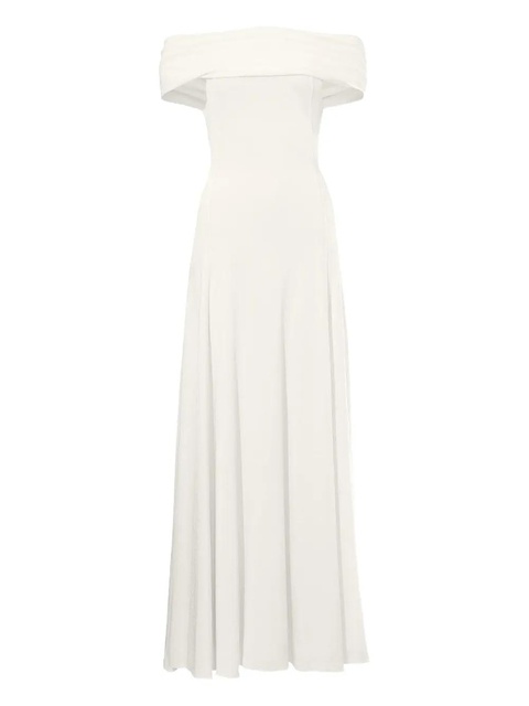 KHAITE Bridgit off-shoulder gown - Neutrals - zdjęcie produktu nr 1
