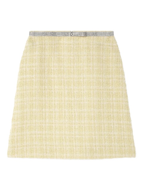 Versace tweed mini skirt - Neutrals - zdjęcie produktu nr 1