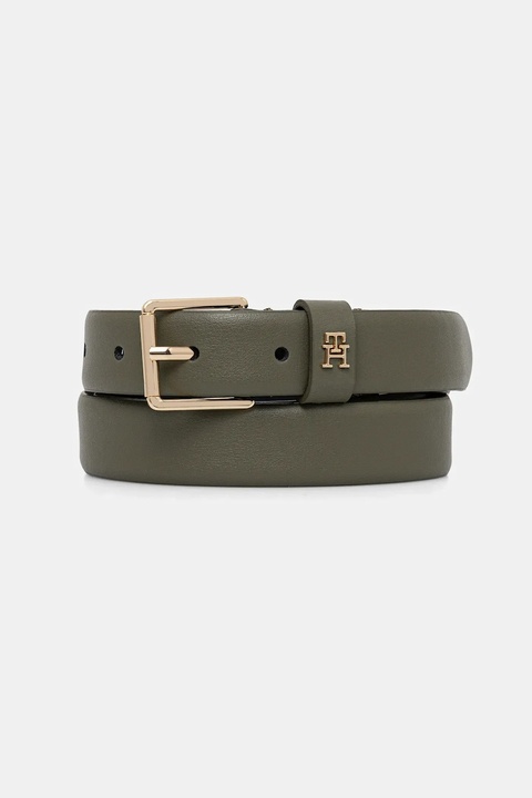 Tommy Hilfiger pasek damski kolor zielony AW0AW17756 - zdjęcie produktu nr 1