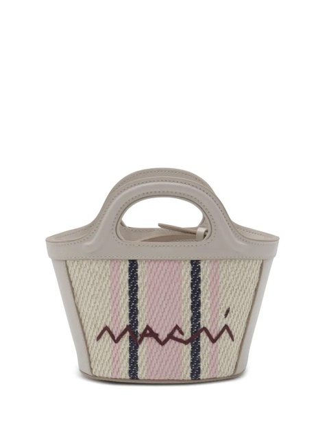 Marni mini Tropicalia tote bag - Neutrals - zdjęcie produktu nr 1