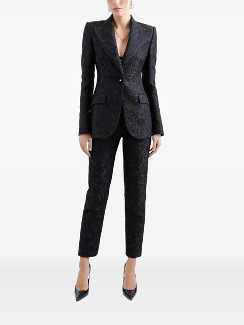 Dolce & Gabbana brocade trousers - Black - zdjęcie produktu nr 1