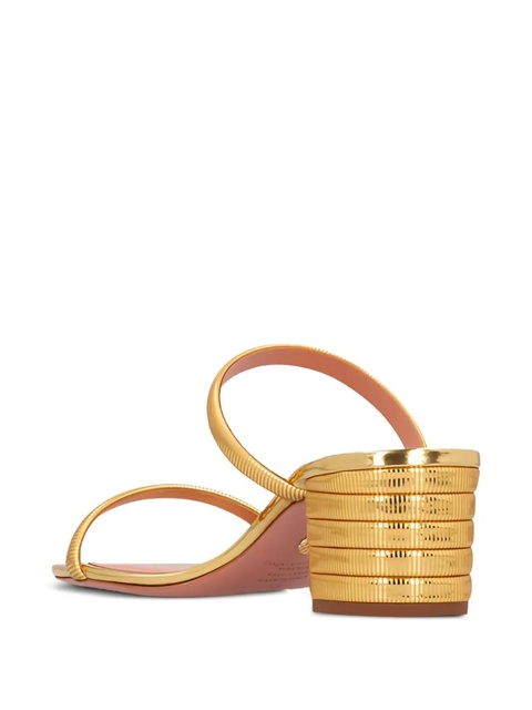 Aquazzura 50mm Riviera sandals - Gold - zdjęcie produktu nr 2