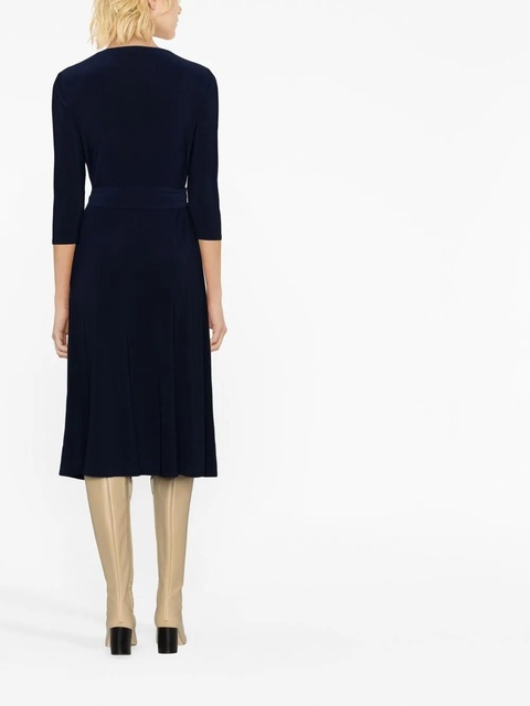 Lauren Ralph Lauren Carlyna tie-waist dress - Blue - zdjęcie produktu nr 1