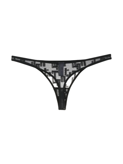 ERES semi-sheer design tong - Black - zdjęcie produktu nr 2