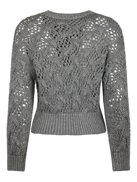 Max Mara Pilade openwork sweater - Grey - zdjęcie produktu nr 2