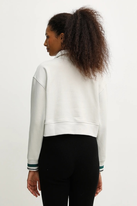 Calvin Klein Performance bluza damska kolor beżowy gładka LVGWF5W310 - zdjęcie produktu nr 2