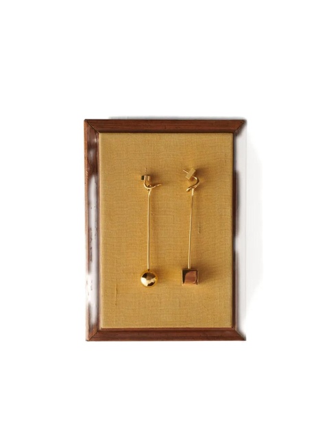 Jacquemus Nodo earrings - Gold - zdjęcie produktu nr 2