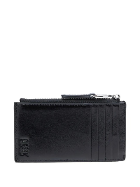 Diesel embossed zip card case - Black - zdjęcie produktu nr 2