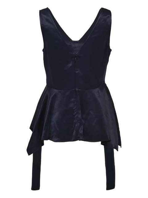 3.1 Phillip Lim v-neck top - Blue - zdjęcie produktu nr 1