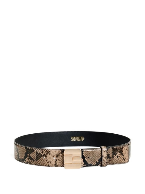 Essentiel Antwerp Isnake belt - Brown - zdjęcie produktu nr 1