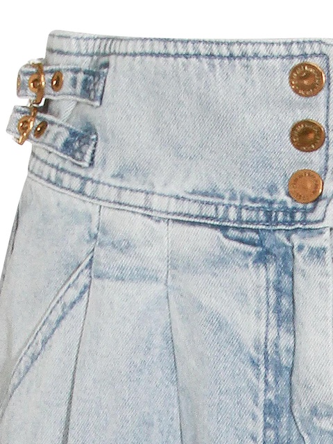 ZIMMERMANN buckle pleated skirt - Blue - zdjęcie produktu nr 2