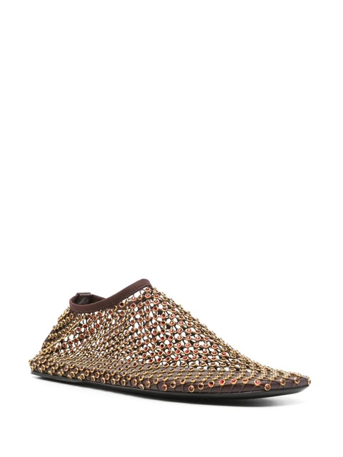 Christopher Esber Minette ballet flats - Brown - zdjęcie produktu nr 2