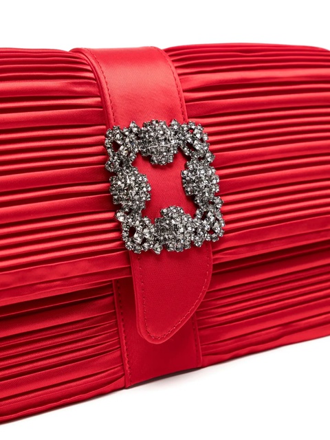 Manolo Blahnik Capri clutch bag - Red - zdjęcie produktu nr 2