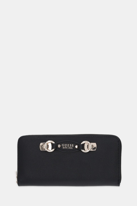 Guess portfel MIMINA damski kolor czarny SWBG80 15146 - zdjęcie produktu nr 1