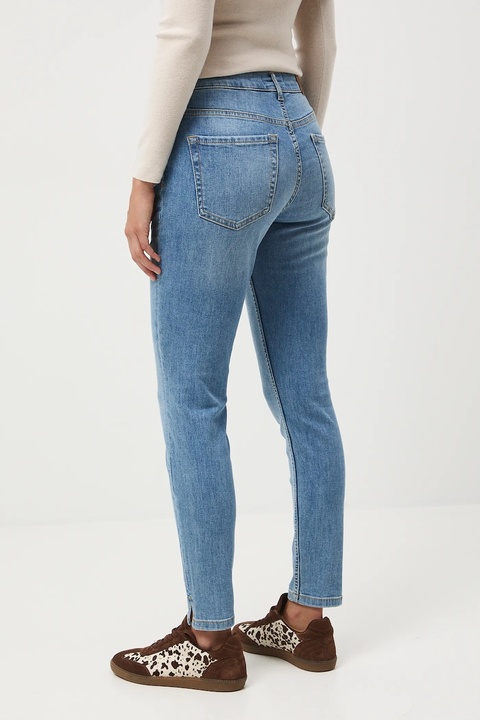 Medicine jeansy damskie kolor niebieski - zdjęcie produktu nr 1