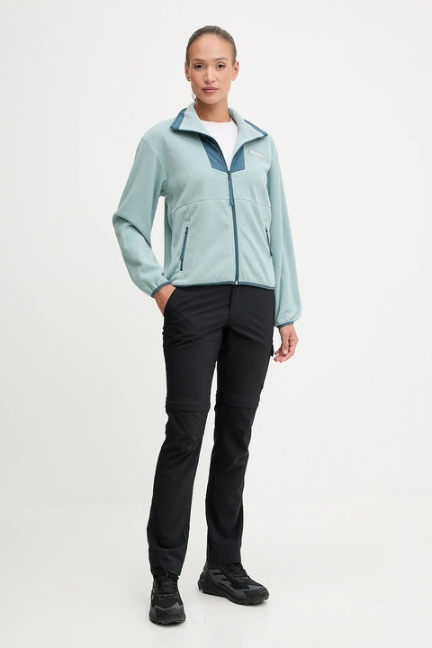 Columbia bluza sportowa Sequoia Grove kolor turkusowy wzorzysta 2085313 - zdjęcie produktu nr 2