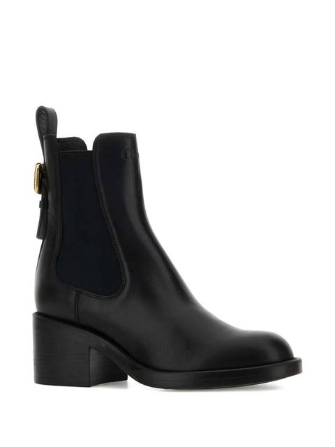 Chloé 60mm buckle-detail leather boots - Black - zdjęcie produktu nr 1
