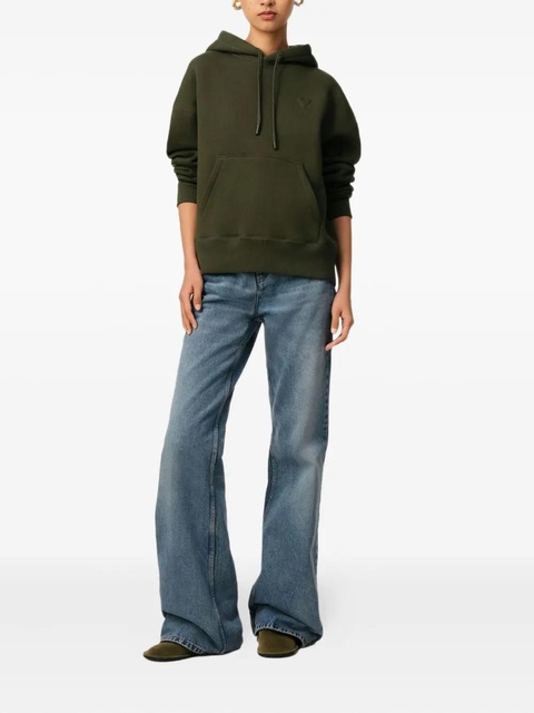 AMI Paris frontal pockets hoodie - Green - zdjęcie produktu nr 2