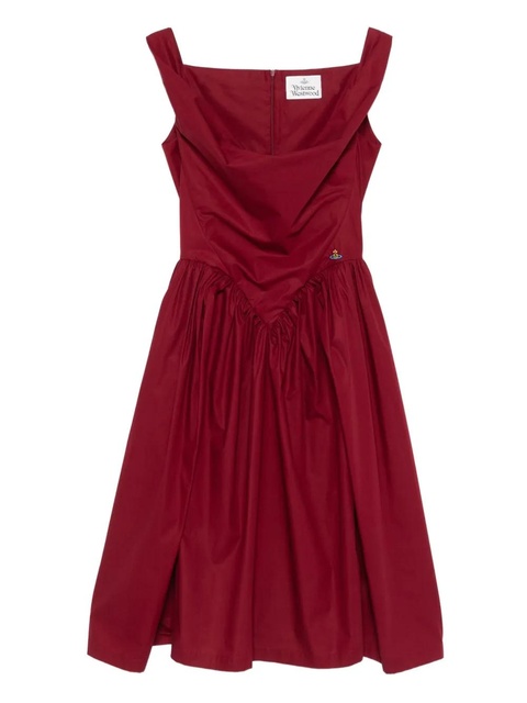 Vivienne Westwood panelled midi dress - Red - zdjęcie produktu nr 1